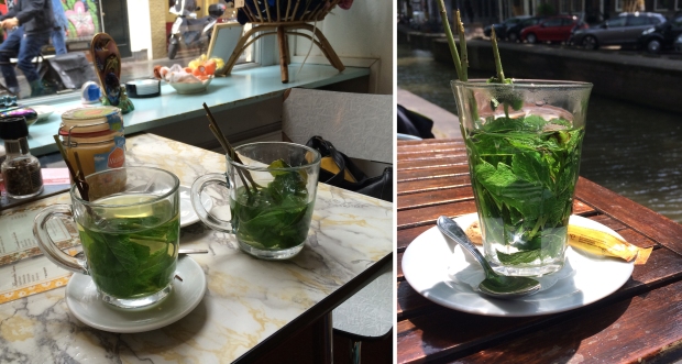 Mint tea: Amsterdam's answer to everything else!